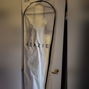 Azazie Smoke Grey bridesmaids dress